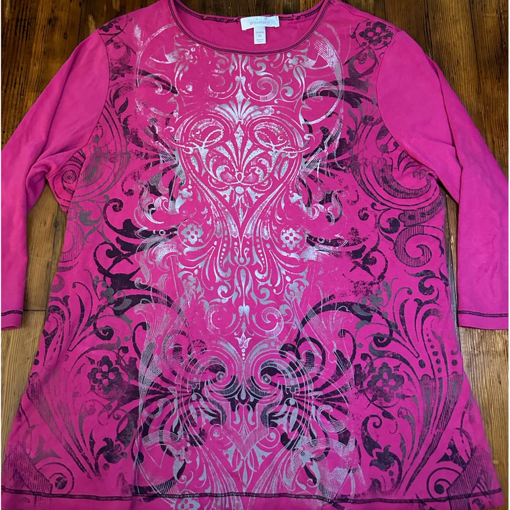 Mid Sleeve Y2K Women's Shirt